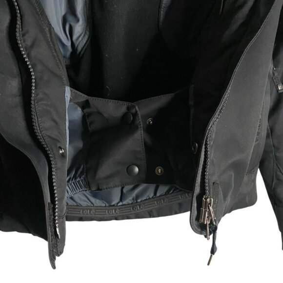 Lole Women's Black Ski & Snowboard Full Zip Hooded Jacket - Picture 13 of 15